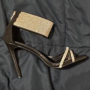Azalea Wang Rhinestone Heels